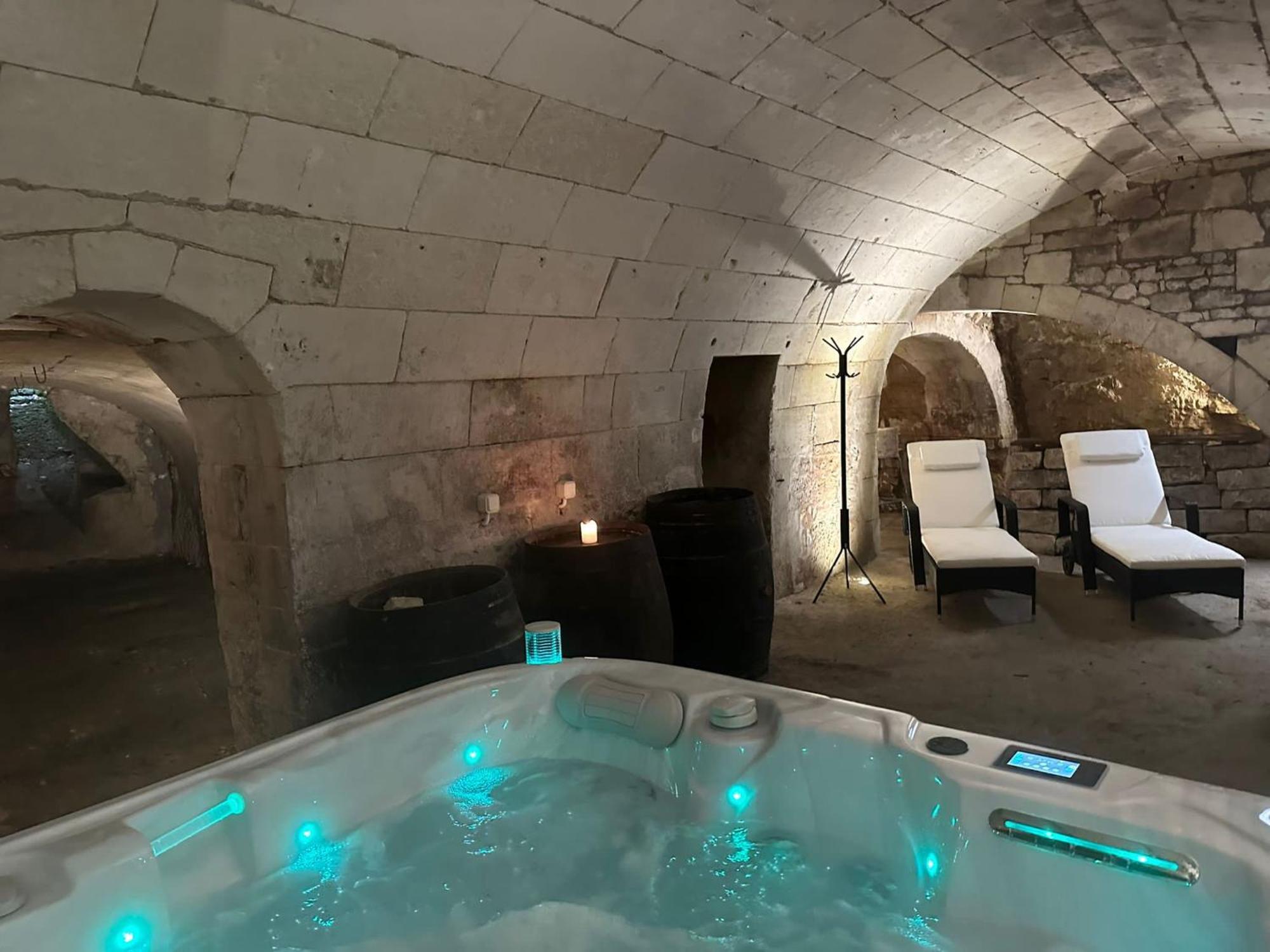 Gite Au Boom Coeur En Options Spa Et Repas Tourtenay 外观 照片